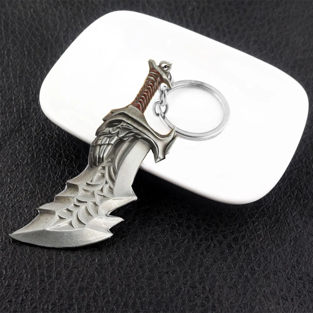 New God of War 4 Kratos Sword Keychain