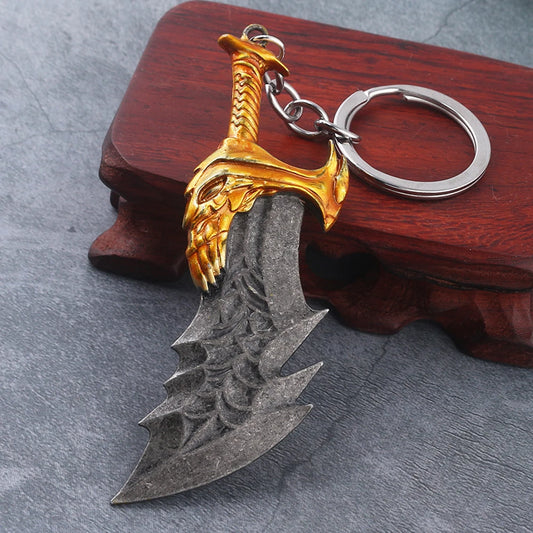 New God of War 4 Kratos Sword Keychain