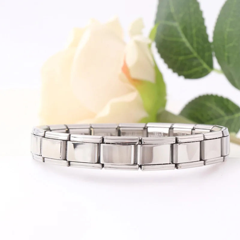 Stainless Steel Carving Bracelet  Material: Stainless steel  Size: 17.5 centimeters long  Color: Steel