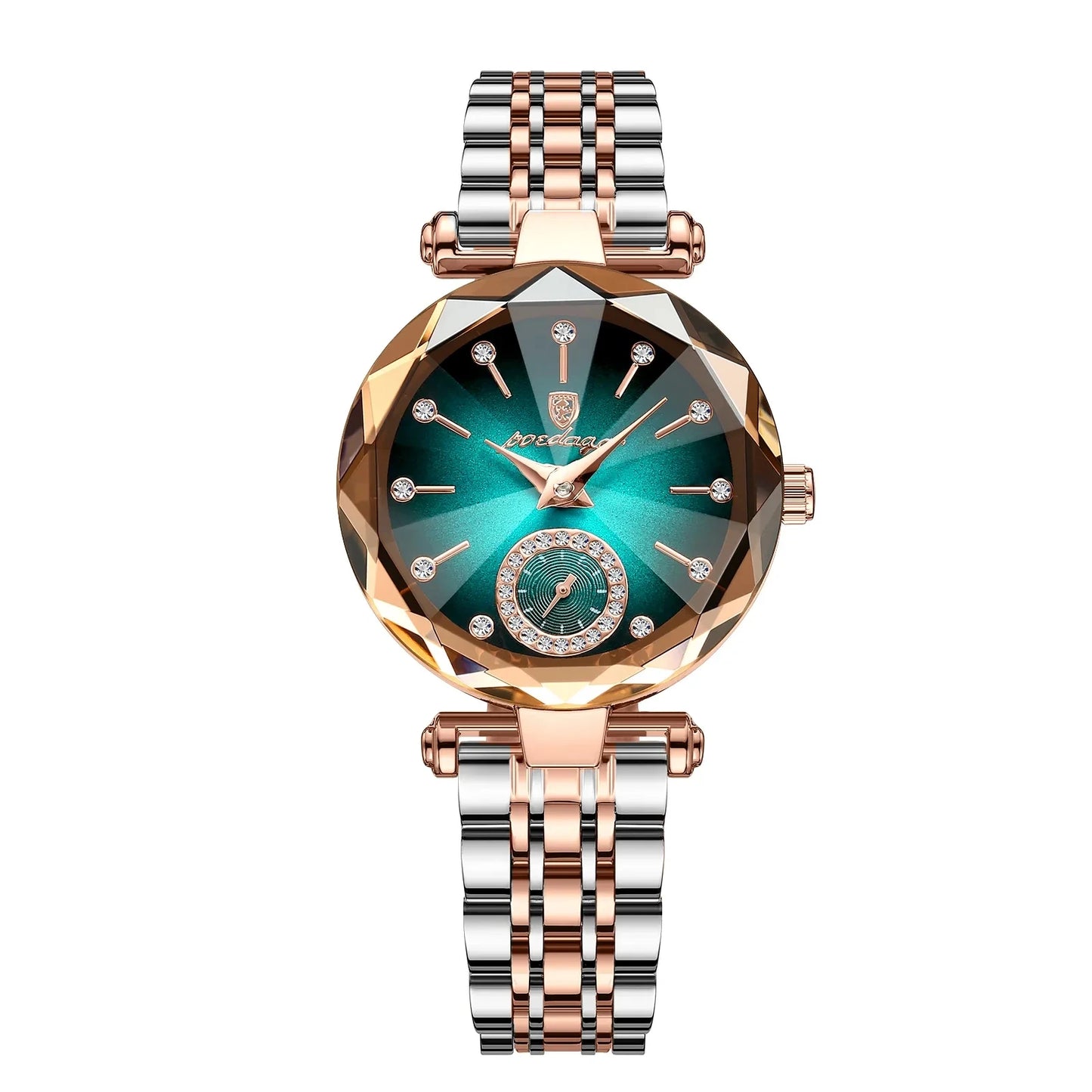 Luxury Elegant Ladies Wristwatch Waterproof Stainless Steel Watch for Woman