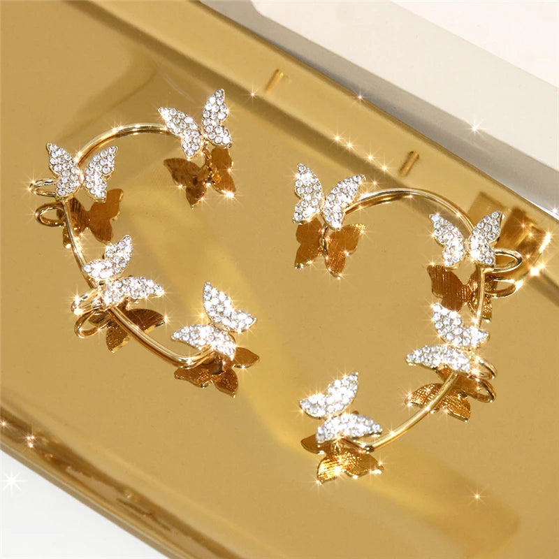 Butterfly Ear Cuff - Elegant & Stylish