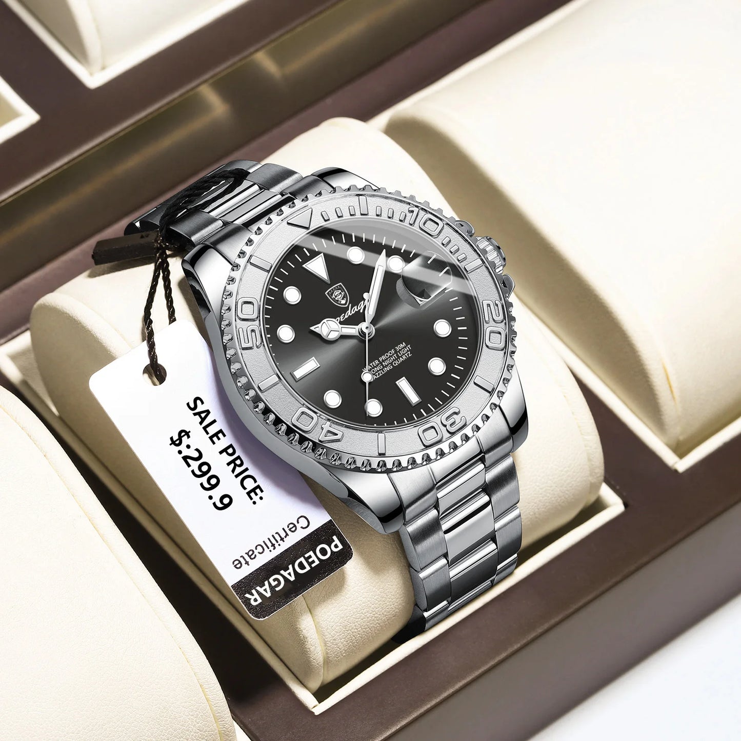 Top Luxury Man Watch, Waterproof watch