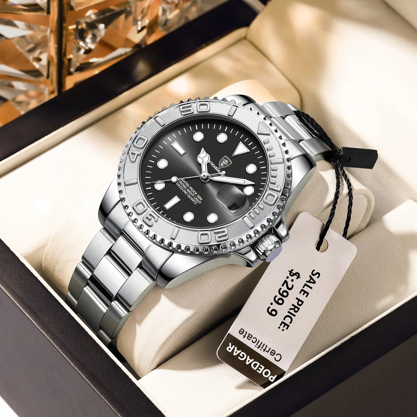 Top Luxury Man Watch, Waterproof watch