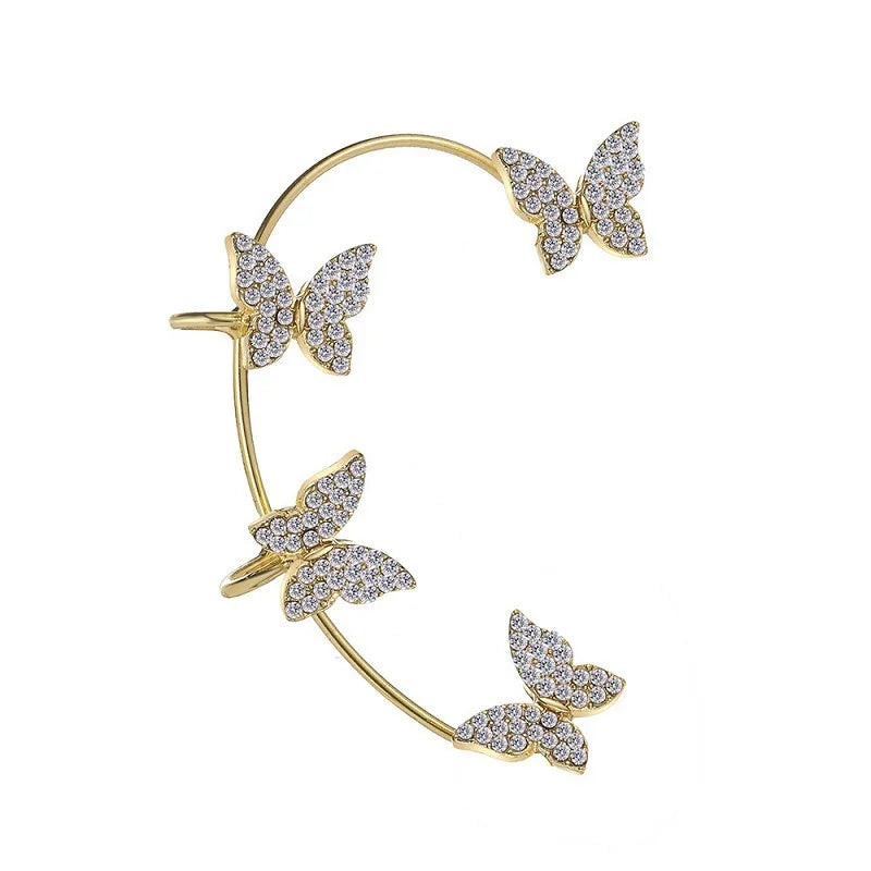 Butterfly Ear Cuff - Elegant & Stylish