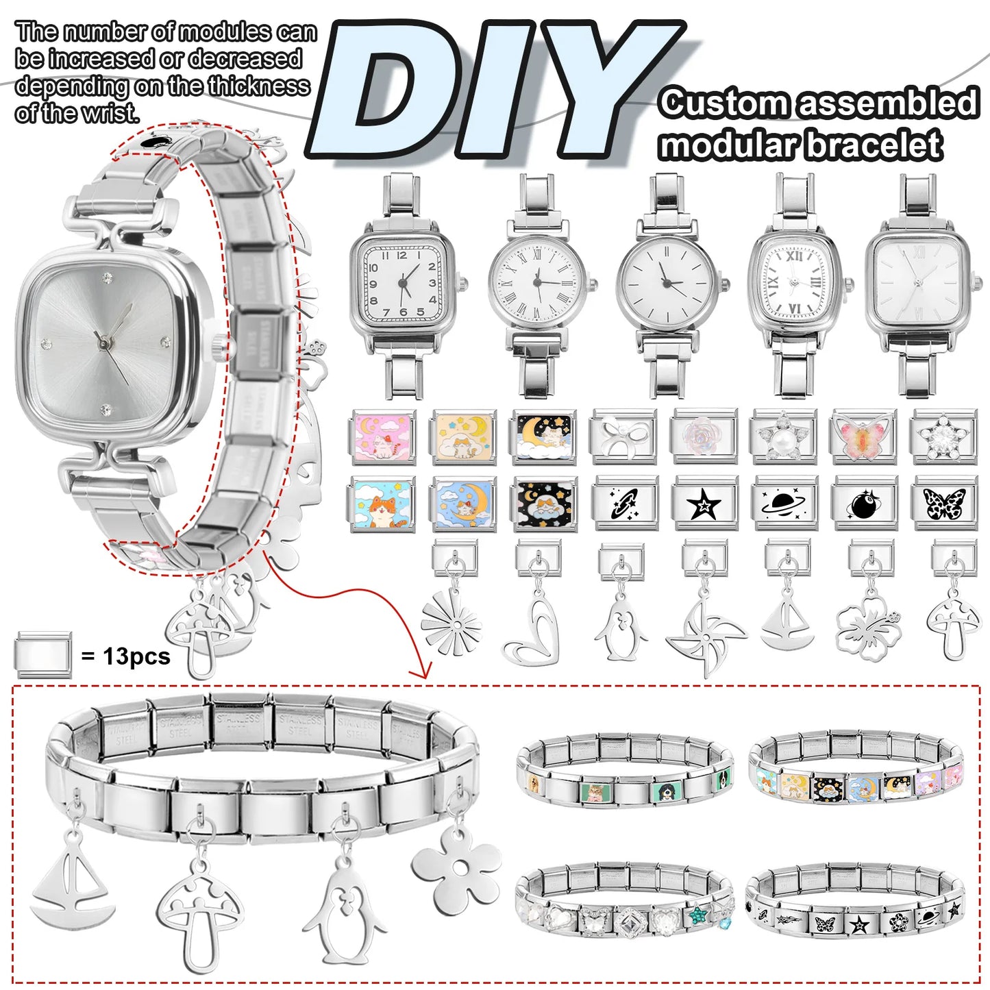 Classic Stainless Steel Round Bracelet for Men & Women | Simple Watch-Style Bangle | Ideal Birthday or Anniversary Gift