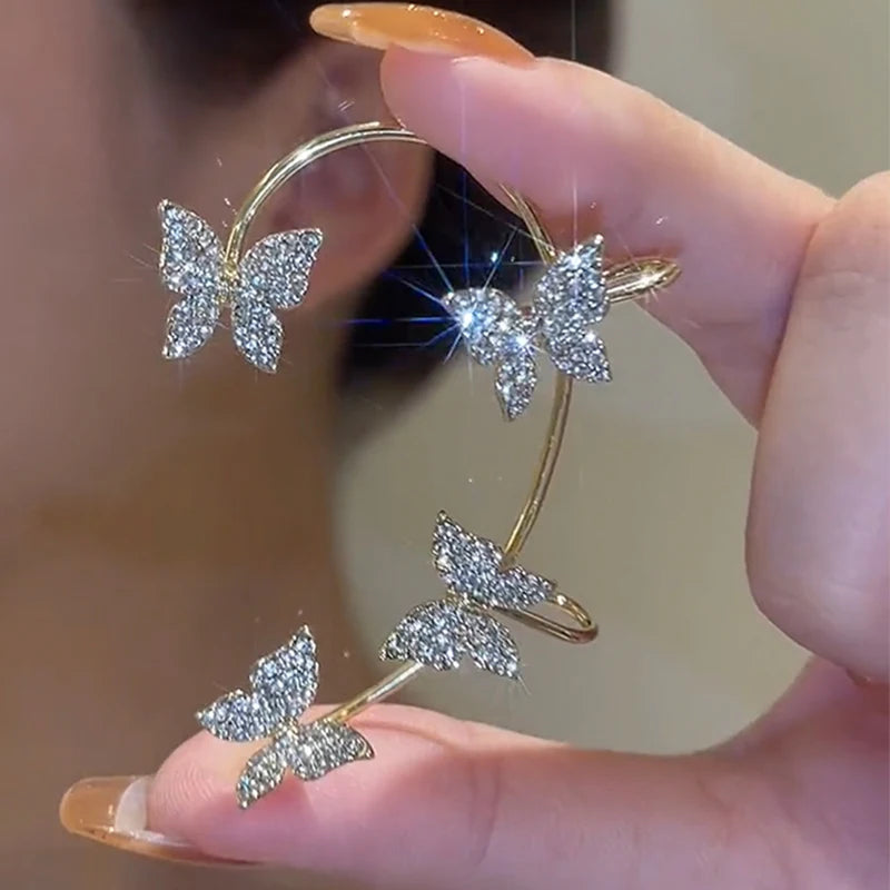 Butterfly Ear Cuff - Elegant & Stylish